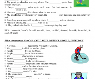 german modal verbs exercises pdf